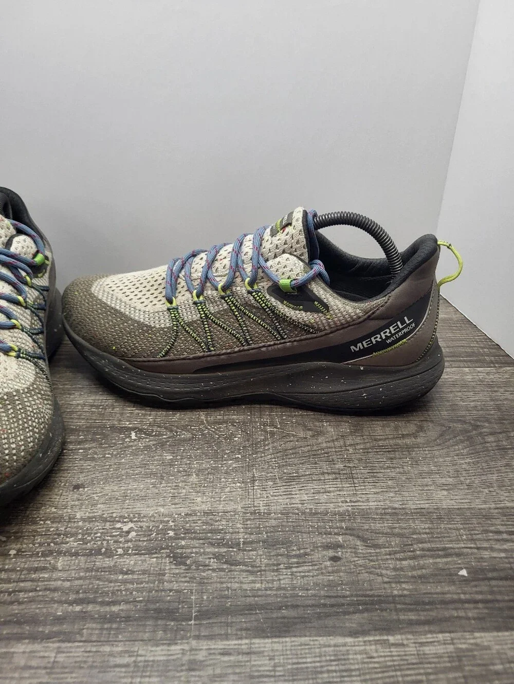 Merrell Bravada 2 Knit Waterproof Brindle Hiking Trail Shoes Womens Size 11 Wide